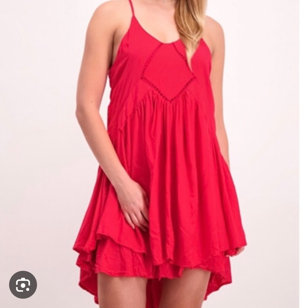 Romeo and Juliet couture rose red dress size medium